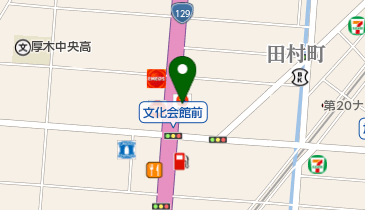 松屋 厚木店の地図画像