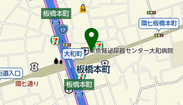 松屋 板橋本町店の地図画像