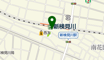 松屋 新検見川店の地図画像