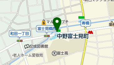 松屋 中野富士見町店の地図画像