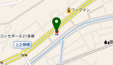 松屋 多摩愛宕店(松のや併設)の地図画像