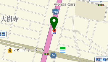 松屋 岡崎北店の地図画像