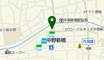 松屋 中野新橋店の地図画像