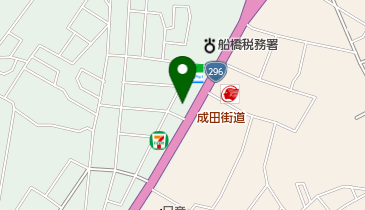 松屋 東船橋店の地図画像