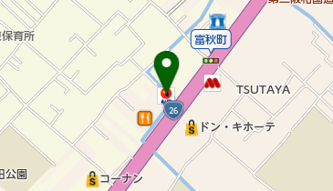 松屋 和泉店※1月30日15時閉店予定。ご愛顧ありがとうございました。の地図画像