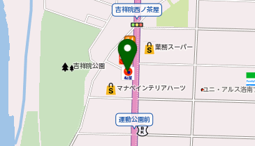松屋 吉祥院店(マイカリー食堂併設)の地図画像