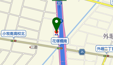 松屋 小牧店の地図画像