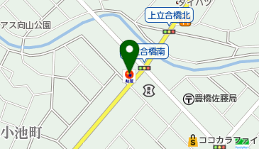 松屋 豊橋つつじが丘店の地図画像