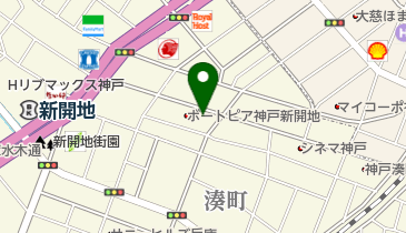 松屋 神戸新開地店(松のや併設)の地図画像