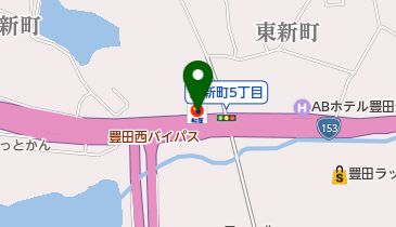 松屋 豊田東新町店の地図画像