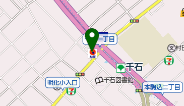 松屋 千石店の地図画像