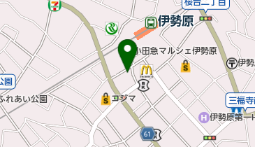 松屋 伊勢原店の地図画像