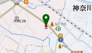 松屋 稲城矢野口店(松のや併設)の地図画像