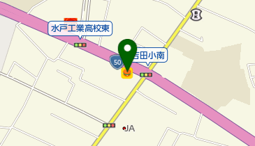 松屋 水戸バイパス店の地図画像