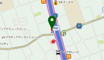 松屋 浦和町谷店(松のや併設)の地図画像