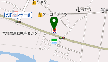 松屋 仙台鹿島店の地図画像