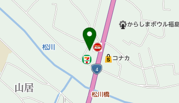 松屋 本内店(松のや併設)の地図画像