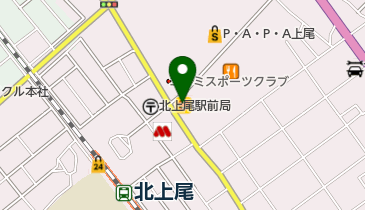 松屋 上尾緑丘店(松のや併設)の地図画像