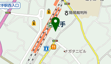 松屋 取手店(松のや併設)の地図画像