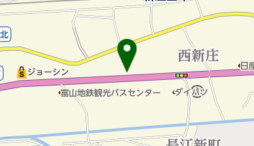 松屋 富山田中町店(松のや併設)の地図画像