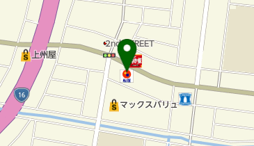松屋 木更津店の地図画像
