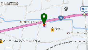 松屋 岩出店(マイカリー食堂併設)の地図画像