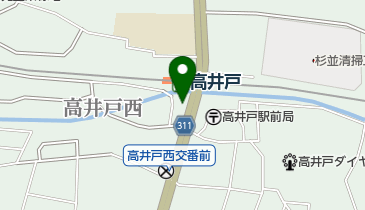 松屋 高井戸店の地図画像