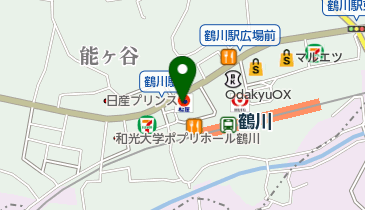 松屋 鶴川店の地図画像