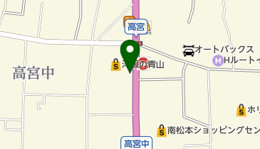 松屋 松本高宮店の地図画像