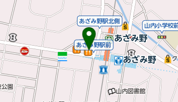 松屋 あざみ野店の地図画像