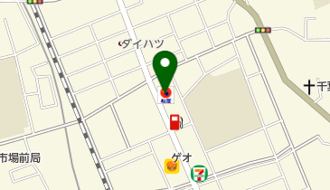 松屋 末広街道店の地図画像