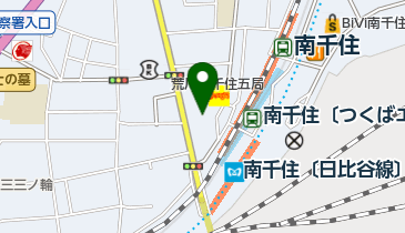 松屋 南千住店の地図画像