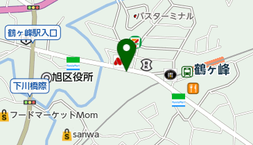 松屋 鶴ヶ峰店の地図画像