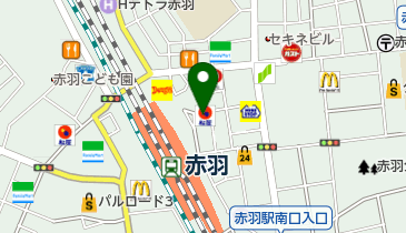 松屋 赤羽東口店の地図画像