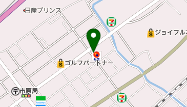 松屋 市原白金通店の地図画像