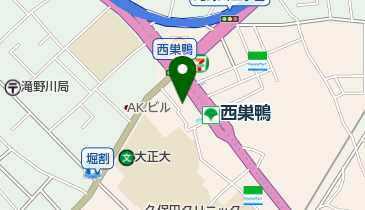松屋 西巣鴨店の地図画像