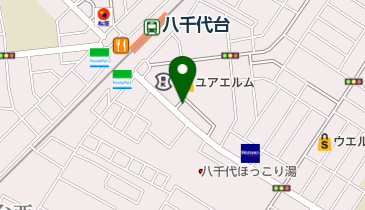 松屋 八千代台東口店の地図画像