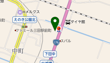 松屋 神戸三田駅前町店の地図画像