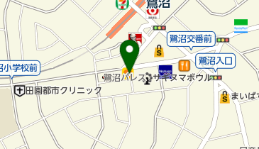 松屋 鷺沼店の地図画像