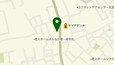 松屋 大宮南中丸店(松のや併設)の地図画像