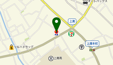 松屋 上溝店(松のや併設)の地図画像