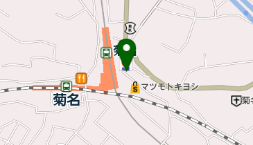 松のや 菊名店の地図画像