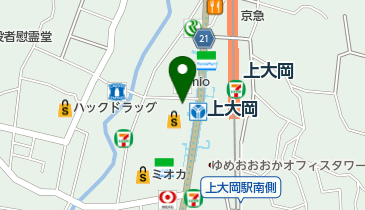 松のや 上大岡店 ※9月19日15時より一時閉店、10月5日10時新規改装オープン予定の地図画像