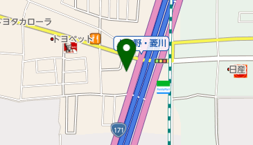 松のや 向日町店の地図画像