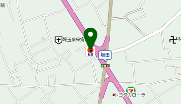 松屋 桶川店の地図画像