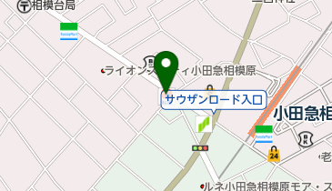 松屋 小田急相模原西口店の地図画像