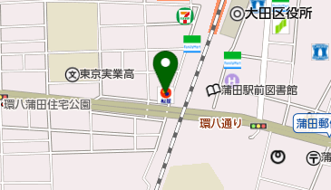 松屋 西蒲田店の地図画像