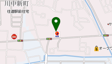 松屋 大東御供田店の地図画像