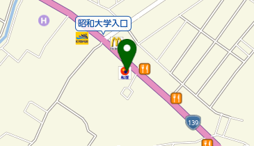 松屋 富士吉田店の地図画像