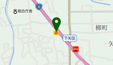 松屋 亀岡店の地図画像